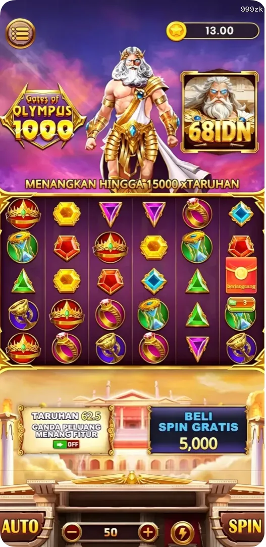 999zk Tangkapan Layar - APK Resmi